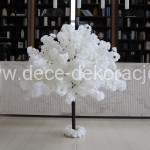 Drzewko sztuczne 150 cm białe 