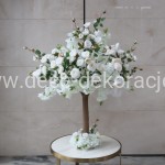 Drzewko sztuczne 120 cm róża