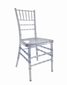 Krzesło chiavari transparentne