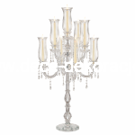 świecznik szklany 120cm 