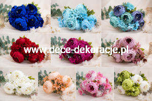 Kwiat sztuczny peonia