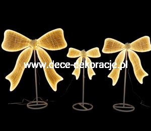 Dekoracyjna kokarda LED