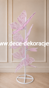 Dekoracyjne motyle LED 2.18m