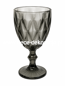 Kielich szklany szary 