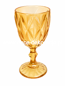 Kielich szklany pomarańczony