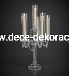 Świecznik akrylowy WADLIWE 