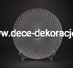 TALERZ SZKLANY DEKORACYJNY