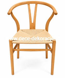 Krzesło drewniane Wishbone
